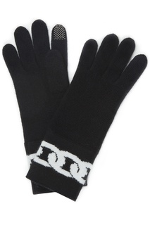 Шерстяные перчатки Dollie Chain Link Diane Von Furstenberg