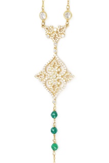 Колье из латуни и кристаллов Chapelet Dentelle Y Eyes