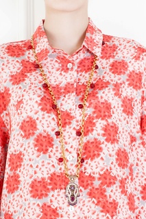 Колье из латуни и кристаллов Chaine Tassel Y Eyes