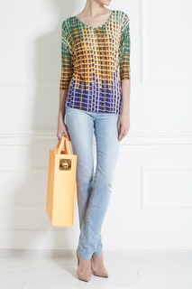 Хлопковый пуловер Mary Katrantzou