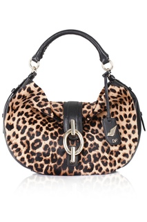 Кожаная сумка Sutra Hobo Leopard Diane Von Furstenberg