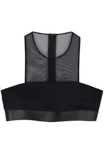 Топ из вискозы и эластана David Koma