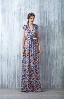 Платье в пол с цветочным принтом Lublu Kira Plastinina