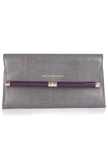 Кожаный клатч Envelope Clutch Diane Von Furstenberg