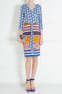 Клатч из кожи змеи Envelope Clutch Diane Von Furstenberg