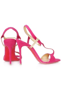 Замшевые босоножки Morphetina 100 Suede/Nappa Christian Louboutin