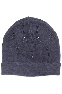 Шапка из шерсти и ангоры No21