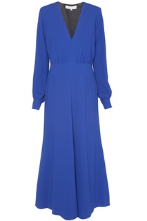 Платье-миди с V-образным вырезом Alexander Terekhov