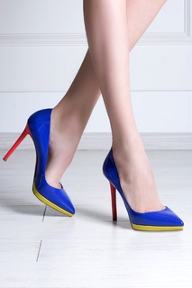Туфли из лакированной кожи Рigalle Рlato 120 Christian Louboutin