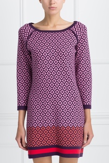 Платье из шерсти мериноса и хлопка Juicy Couture