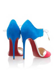 Замшевые босоножки Mayerling 120 Christian Louboutin
