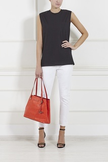 Кожаная сумка Ready to Go Diane Von Furstenberg