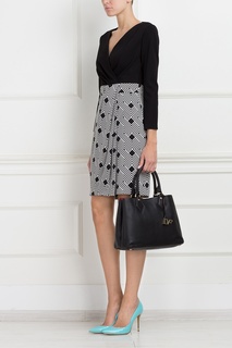 Кожаная сумка Voyage Small On-the-Go Carryall Diane Von Furstenberg