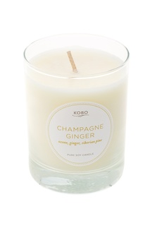 Ароматическая свеча Champagne Ginger Kobo Candles