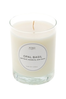 Ароматическая свеча Opal Basil Kobo Candles