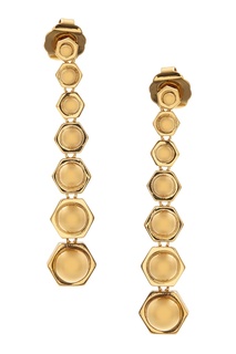 Позолоченные серьги Mia Sphere Rachel Zoe