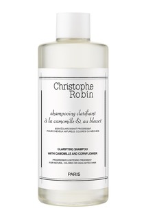 Осветляющий шампунь с экстрактами ромашки и василька Clarifying Shampoo, 250ml Christophe Robin