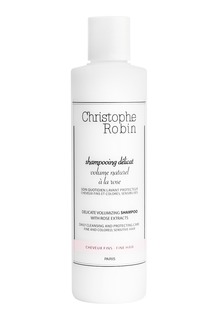 Шампунь для объема волос с экстрактом розы Volumizing Shampoo With Rose Extracts, 400ml Christophe Robin