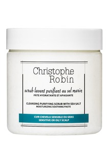 Очищающий скраб для кожи головы Cleansing Purifying Scrub With Sea Salt, 250ml Christophe Robin