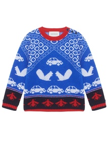 Джемпер из шерсти мериноса Gucci Kids