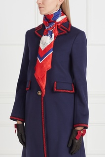 Шарф с принтом Gucci