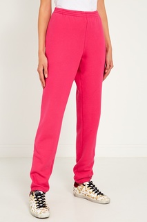 Розовые хлопковые брюки Balenciaga