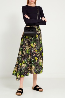 Джемпер из шерсти и шелка Prada