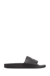 Черные сандалии с логотипом Off White