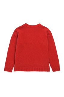 Пуловер красный Bonpoint