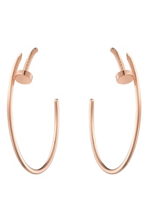 Серьги Juste un clou из розового золота Cartier