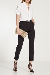 Замшевый клатч с глиттером Chandra Jimmy Choo