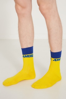 Сине-желтые носки Amore Artem Krivda