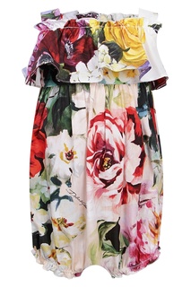 Цветочное боди Dolce&Gabbana Children