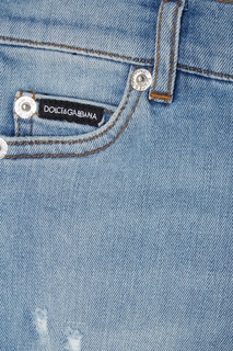Голубые джинсы Dolce&Gabbana Children