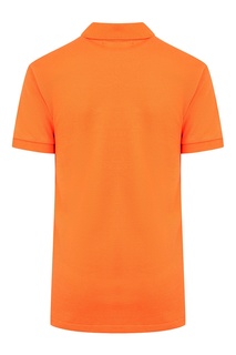 Оранжевое поло с логотипом Polo Ralph Lauren Kids
