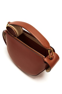 Светло-коричневая кожаная сумка Yara Wandler