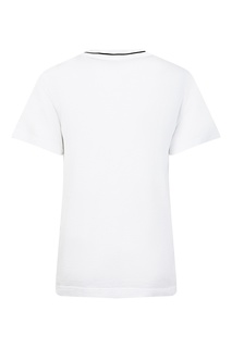 Белая футболка с логотипом “Dolce&Gabbana”