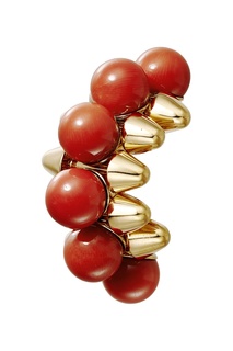 Серьга Clash de Cartier, модель XL, с кораллами