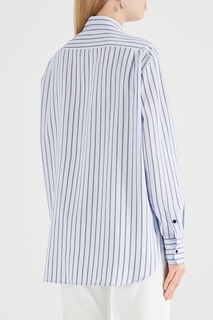Рубашка в полоску с заклепками Sandro