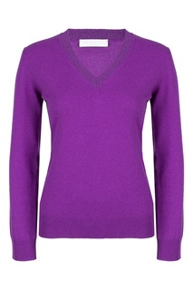 Фиолетовый шерстяной пуловер Fabiana Filippi