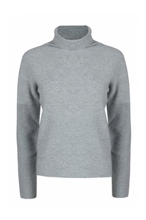 Серый пуловер с нитями люрекса Fabiana Filippi