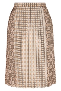 Плиссированная клетчатая юбка Piper Burberry