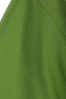 Зеленая хлопковая рубашка Jil Sander