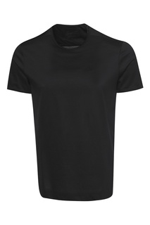 Черная хлопковая футболка Limitato
