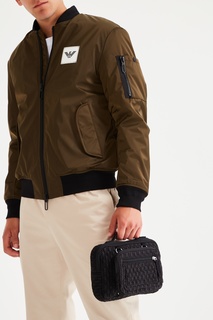 Черная сумка со стеганой отделкой Eastpak x Raf Simons