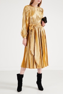 Платье золотистого цвета The Marc Jacobs