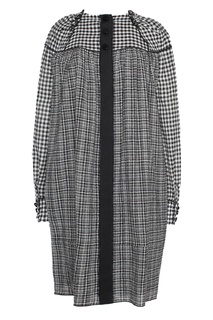 Шерстяное платье в клетку The Marc Jacobs