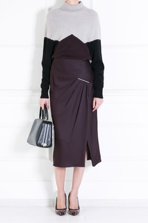 Юбка из ацетата и вискозы Jason Wu