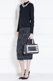 Юбка из полиэстера и полиамида Rochas