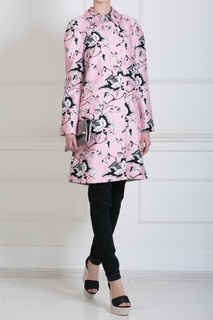 Пальто из шерсти и шелка Amana Diane Von Furstenberg